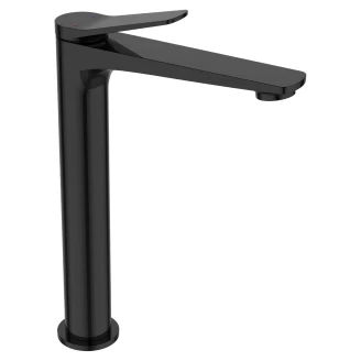 Tvättställsblandare <strong>Orelia</strong>  Svart Blank Hög