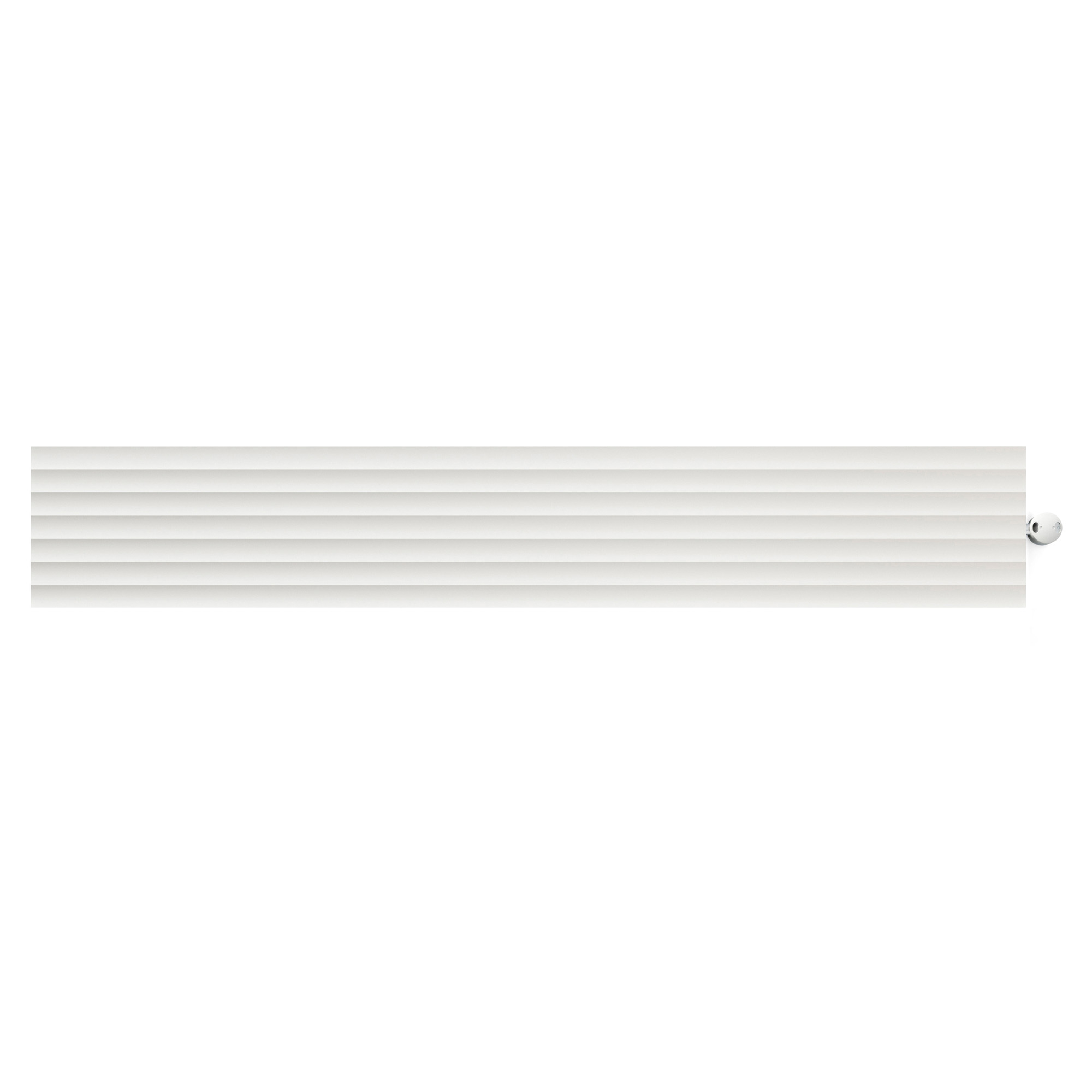 El Radiator 700 W Righe 100 Horizontal Vit Matt