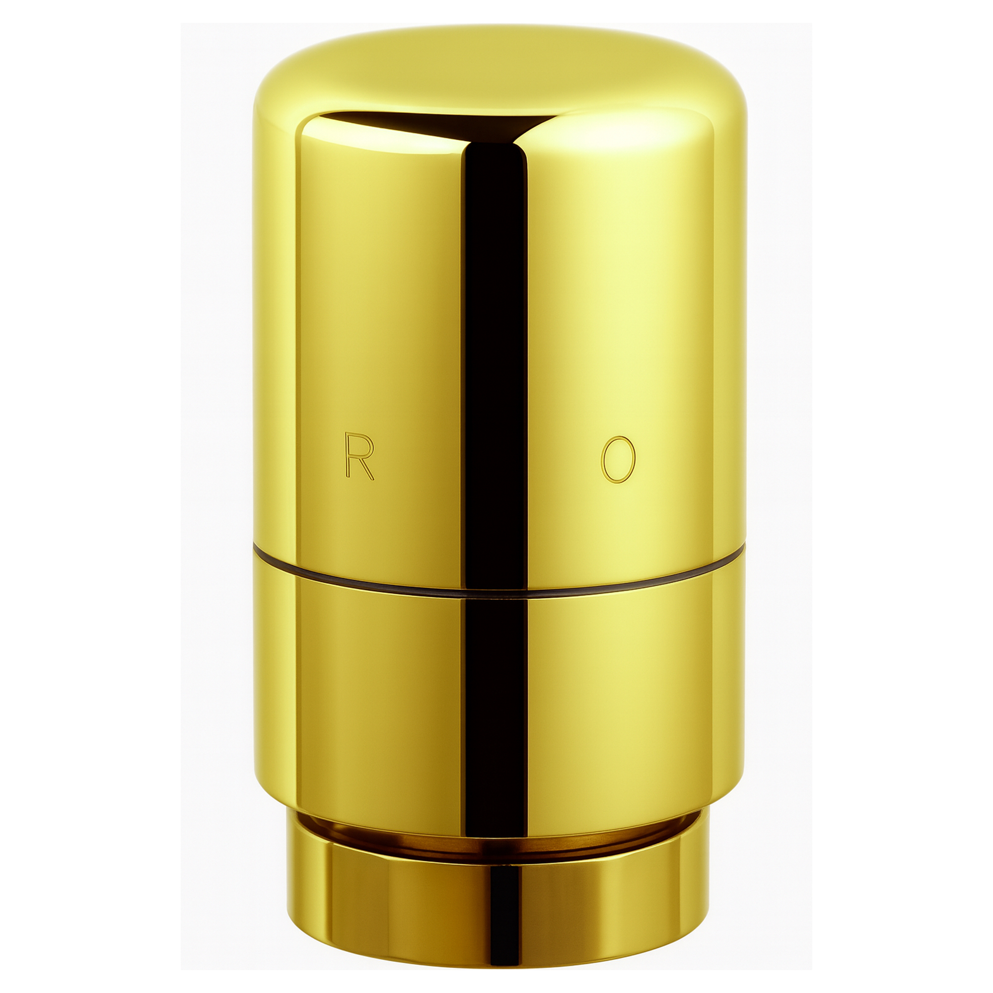 Termostatisk Ventilhuvud med Vätskesensor Guld