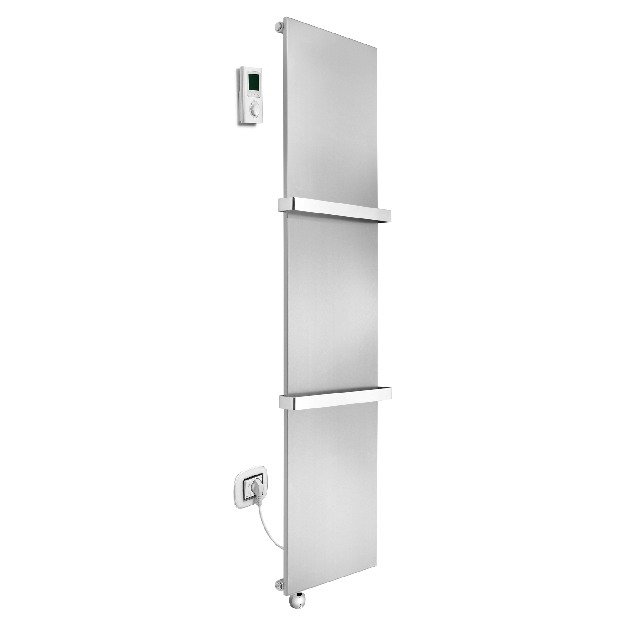 El Radiator 510 W Ice Bagno Inox Satinato Plus