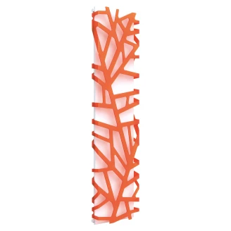 Vatten Radiator 608 W Flora Vit-Orange