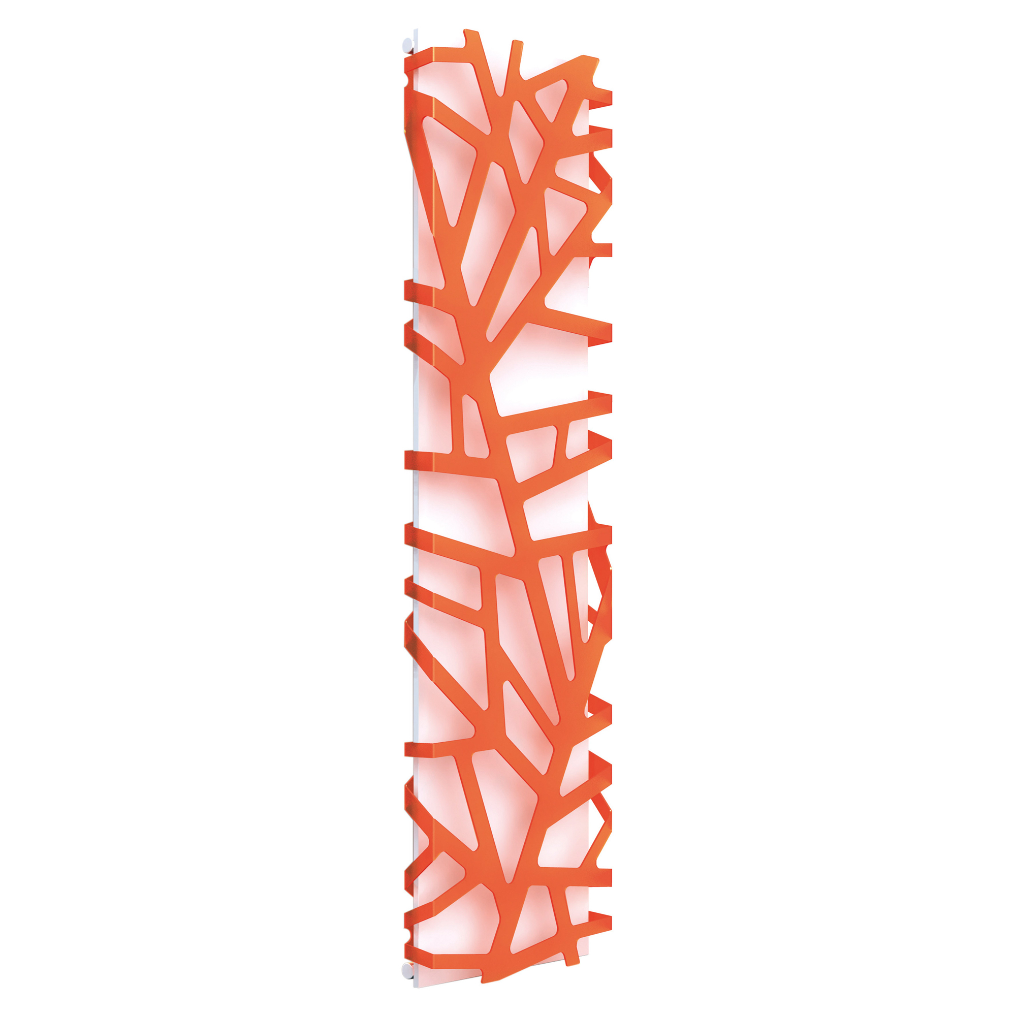 Vatten Radiator 839 W Flora Vit-Orange