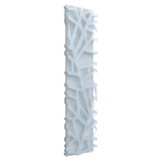 Vatten Radiator 839 W Flora Ljusgrå-Neutralt Transparent