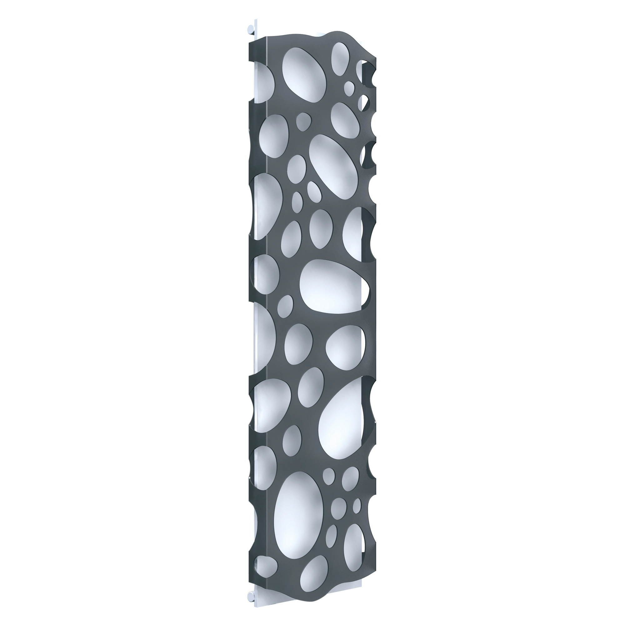 Vatten Radiator 608 W Scuba Vit-Svart