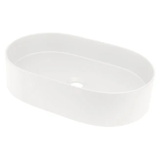 Tvättställ Oval <strong>Silia</strong>  Vit Matt 55x35 cm