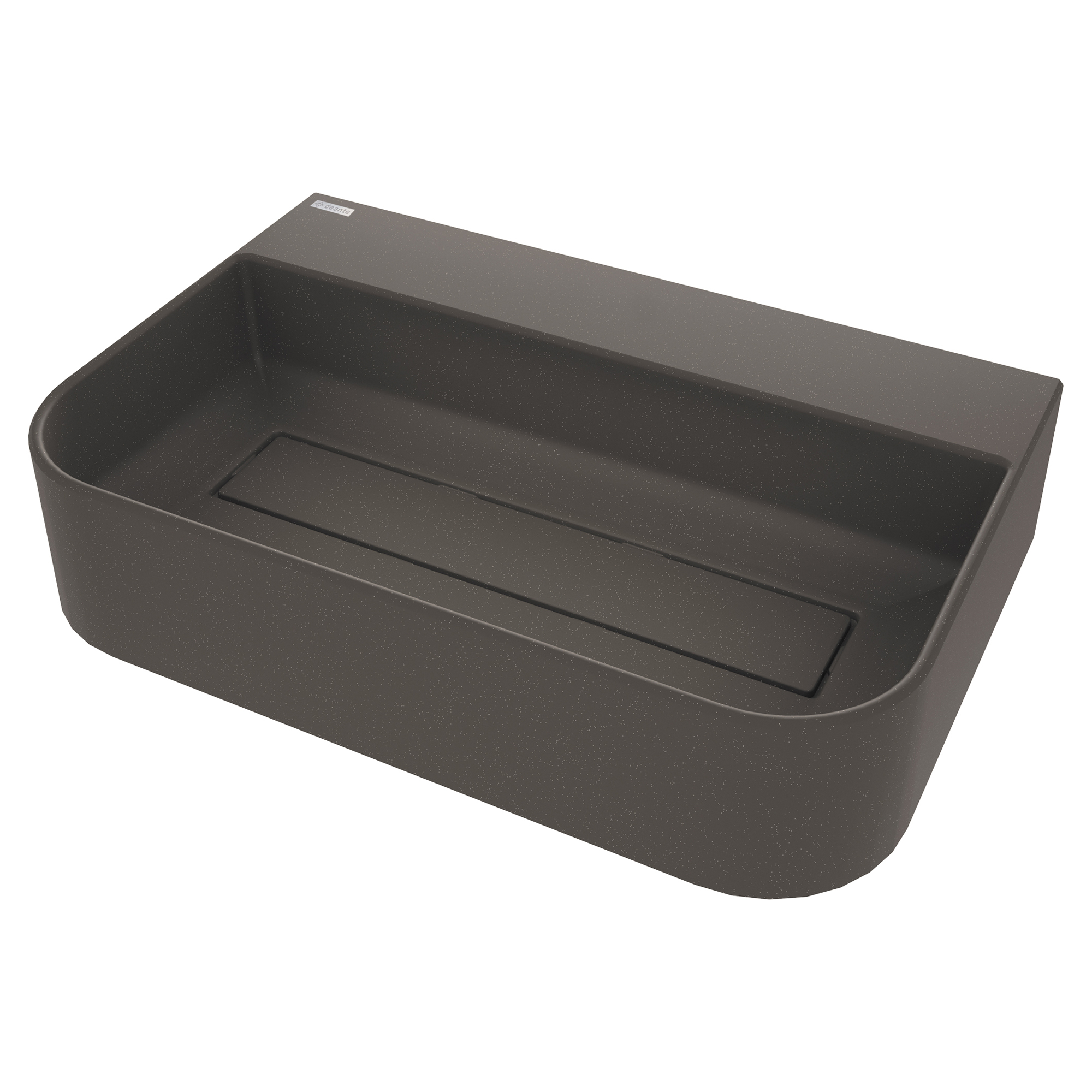 Tvättställ Arnika Rektangulär Antracit Metallic Matt 60x40 cm