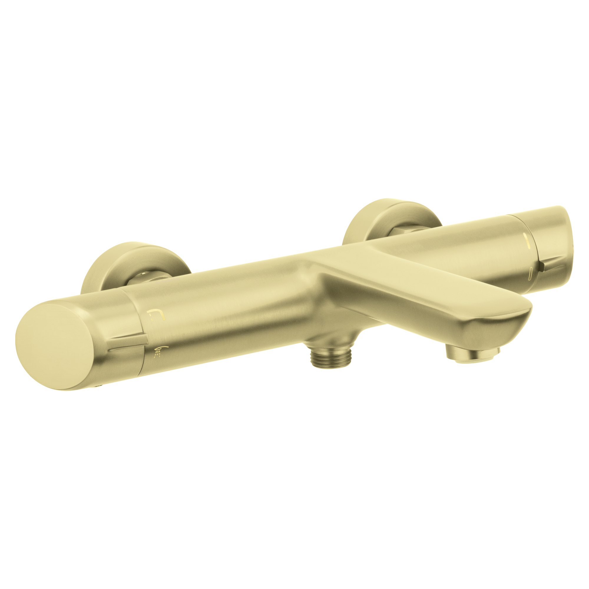 Badkarsblandare Arnika Borstad Guld Matt