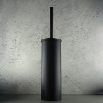 Toalettborste <strong>Round</strong>  Svart Matt