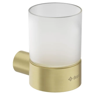 Tandborsthållare <strong>Round</strong>  Borstad Guld Matt