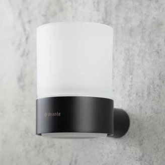 Tandborsthållare <strong>Round</strong>  Svart Matt