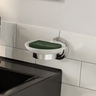 Tvålkopp <strong>Solbacken</strong>  Krom