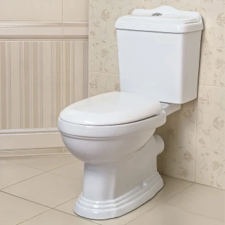 Toalett <strong>Wilcot</strong> Vit Blank