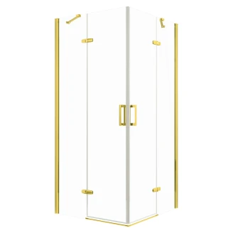 Duschhörn <strong>Vitria</strong>  90x90 cm Kvadratisk Guld Matt
