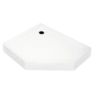 Duschkar <strong>Dunara</strong>  100x80 cm Pentagonal Vit Blank Vänster