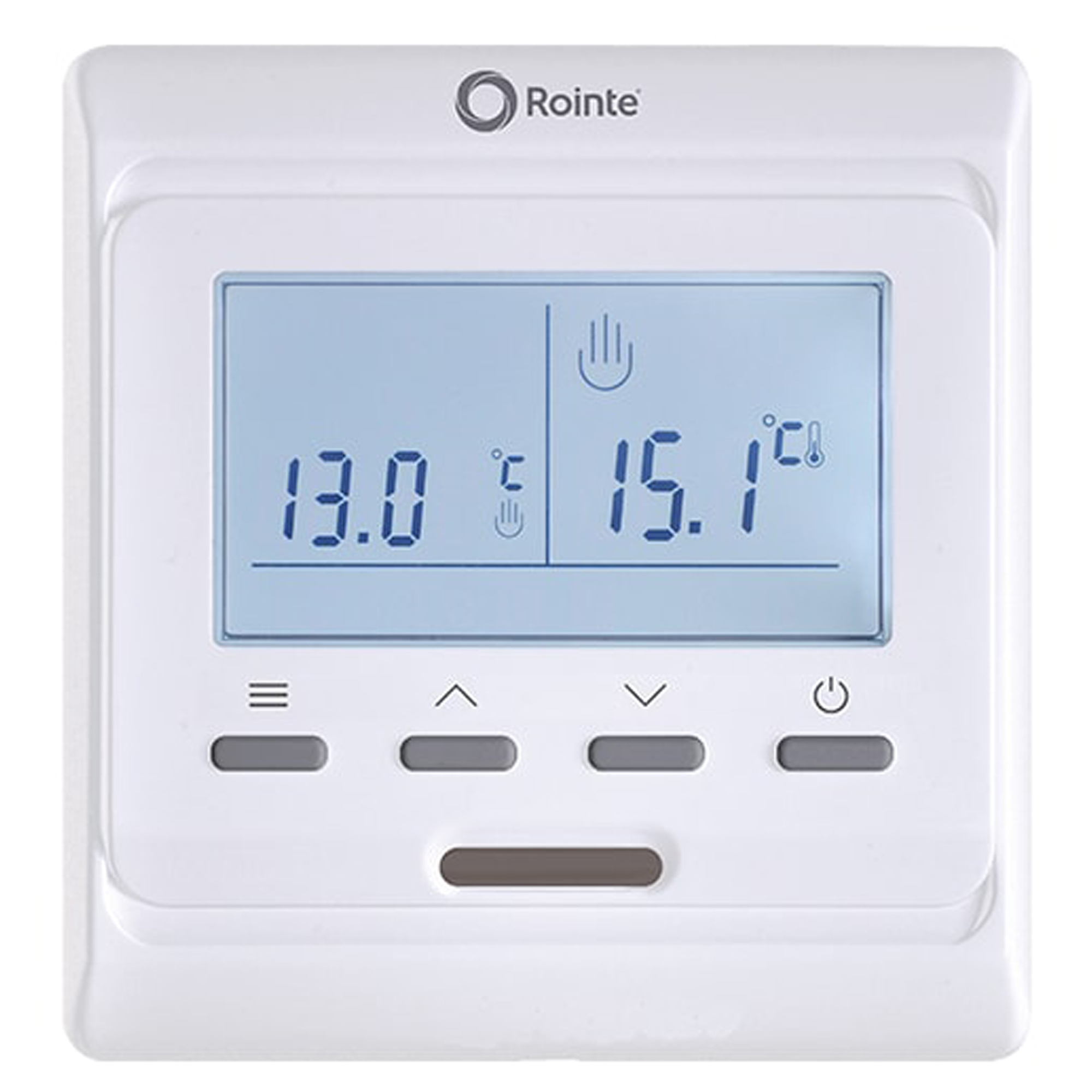 Rointe Programmerbar Digital Termostat ST2 Vit Matt