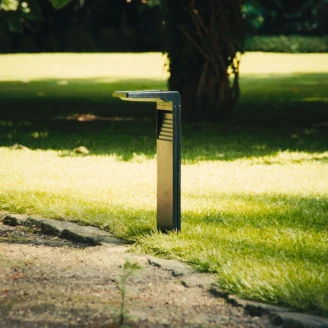 Solcellspollare Rektangulär <strong>Solixx</strong>  Svart Matt