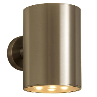 Solcellsvägglampa <strong>Senora</strong>  M Rostfritt Stål Blank