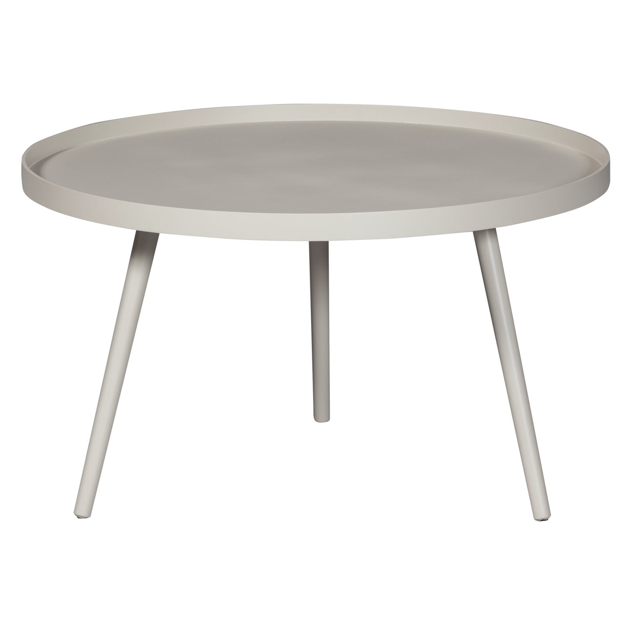 Woood Sidobord Mesa Sand Ø 78 cm