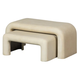 Woood Set med Soffbord 2 st <strong>Stani</strong>  Naturlig