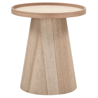 Woood Sidobord <strong>Maud</strong>  Naturlig Ø45 cm