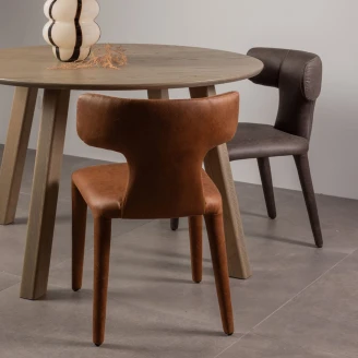 Woood Stol <strong>Permit</strong>  Brun Kognac