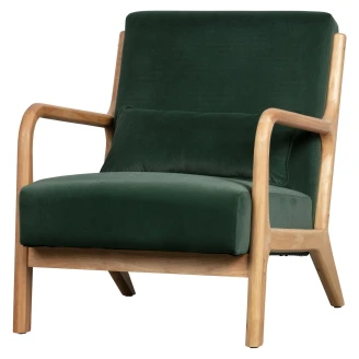 Woood Stol med Armstöd <strong>Mark</strong>  Grön