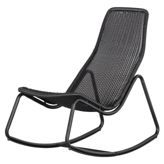 Woood Utomhus Gungstol <strong>Tom</strong>  Svart