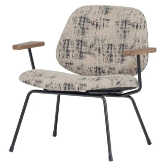 Woood Stol med Armstöd <strong>Aure</strong>  Beige