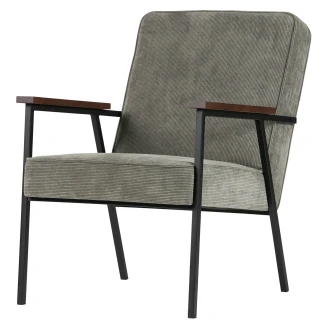 Woood Stol med Armstöd <strong>Sally</strong>  Vädergrön