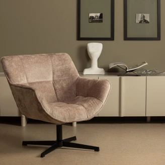 Woood Loungefåtölj <strong>Wibo</strong>  Taupe