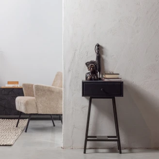 Woood Sidobord <strong>Skybox</strong>  Svart