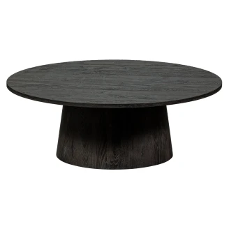 Woood Soffbord <strong>Maan</strong>  Mörkbrun Ø 100 cm