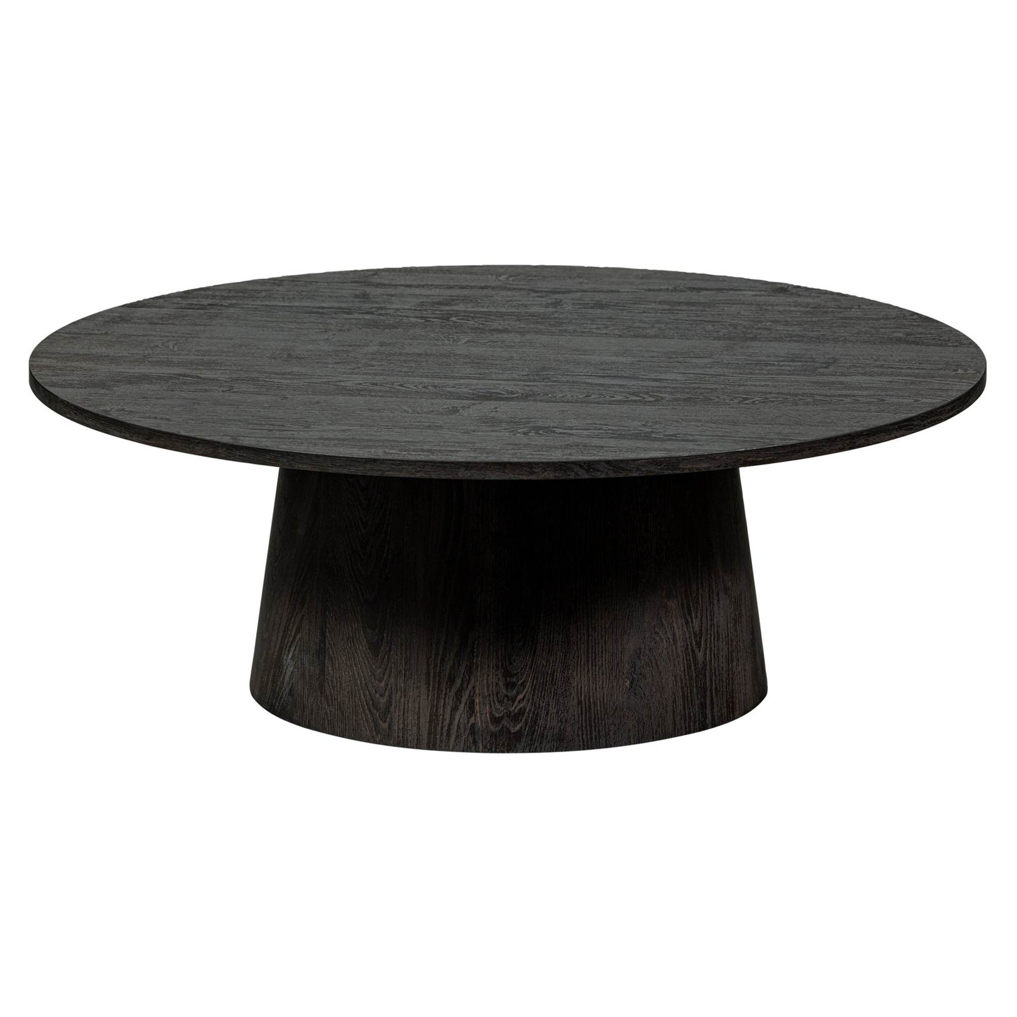 Woood Soffbord Maan Mörkbrun Ø 100 cm
