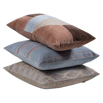 Woood Set med Kuddar 3 st <strong>Laon</strong>  Flerfärgad