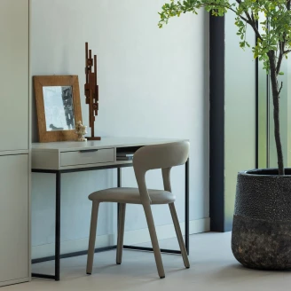 Woood Stol <strong>Noble Alpha</strong>  Sand Läderlook