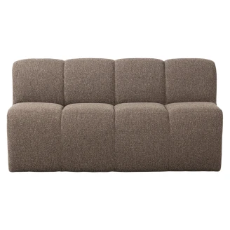 Woood Soffa <strong>Mojo</strong> Brun Melange 164 cm