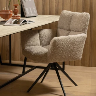 Woood Stol med Armstöd <strong>Vinny</strong>  Sand