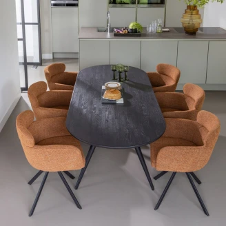 Woood Stol med Armstöd <strong>Fenne</strong> Natur