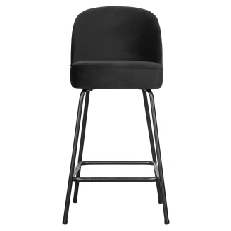 Woood Barstol <strong>Vogue Alpha</strong> Svart Sammet 65 cm