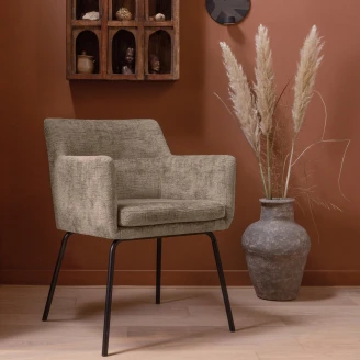 Woood Stol med Armstöd <strong>Kam</strong>  Sand