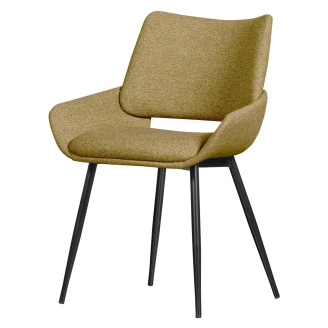 Woood Stol med Armstöd <strong>Parade</strong>  Senap