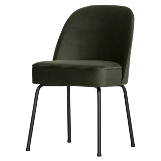 Woood Stol <strong>Vogue Alpha</strong>  Mörkgrön Sammet