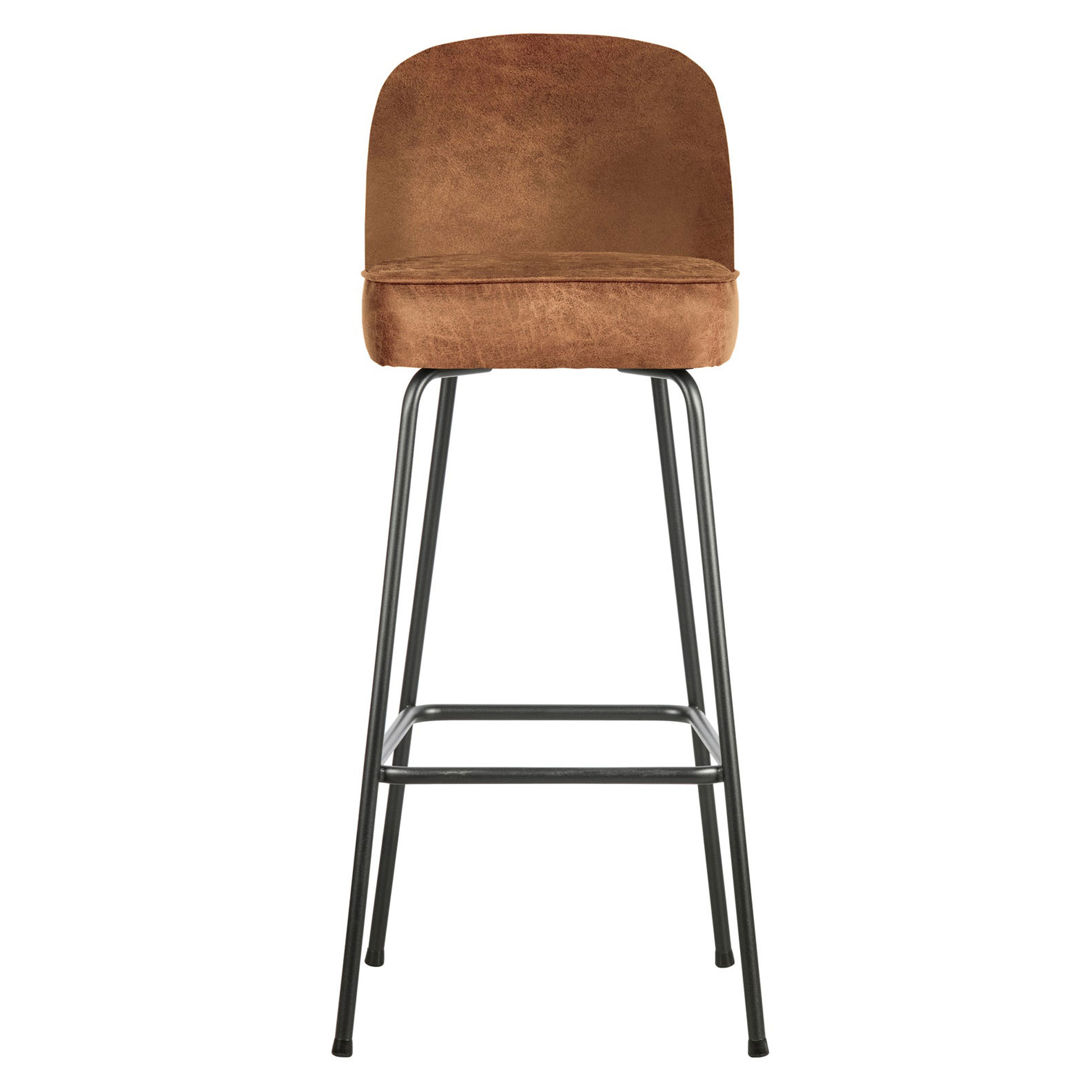 Woood Barstol Vogue Alpha Cognac Eco-Läder 80 cm