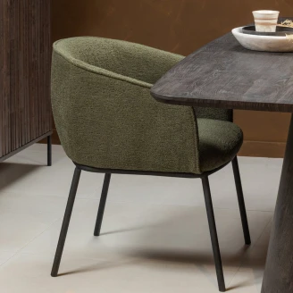 Woood Stol med Armstöd <strong>Leon Ny</strong>  Skogsgrön