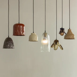 Woood Hängande Lampa <strong>Arleso</strong>  Mörkbrun