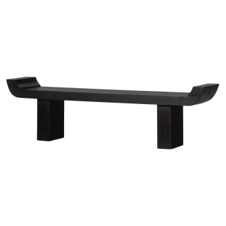 Woood Bänk <strong>Lox</strong>  Svart