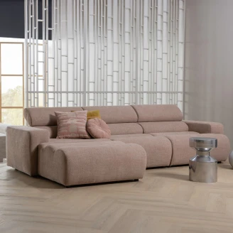 Woood Soffa Vänster <strong>Novi</strong>  Taupe