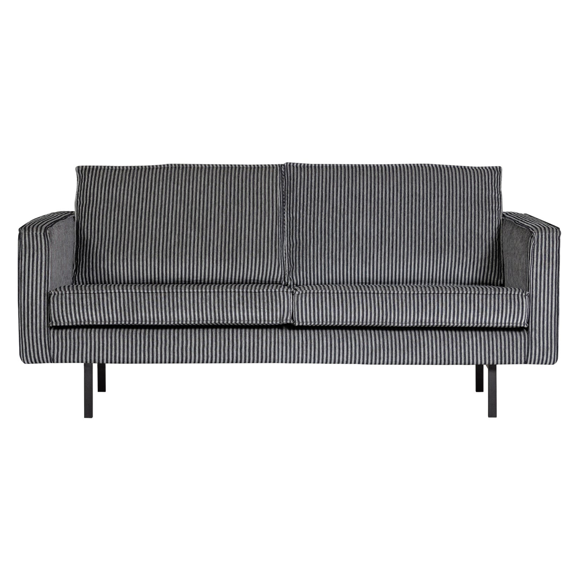 Woood Soffa 2,5-Sits Rodeo Svart, Grå Randig