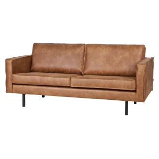 Woood Soffa 2,5-Sits <strong>Rodeo</strong>  Cognac Eco-Läder