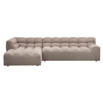 Woood Soffa Vänster <strong>Allure Alpha</strong>  Ljusbrun